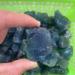 200g Natural Tumbled Rough Quartz Crystals Raw Crystals Blue Fluorite Stone Obelisk