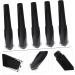 LALADEFIEE 5pcs Empty Eyeliner Bottle Empty Lip Gloss Bottles Makeup Tools Eyeliner Liquid Tubes Plastic Black - Buy Online on GoSupps.com