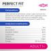 Buy PERFECT FIT Adult Dry Cat Food - Salmon Flavor for Cats 1 Year & Older 2.8 kg (3 Bags) & 8.4 kg (1 Pack) - International Shipping Available - Buy Online on GoSupps.com