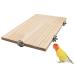 Dnoifne Large Bird Perch Stand Platform, Natural Wooden Small Animals Cage Accessories, Rectangle Stand Perch Shelf for Parrot Parakeet Cockatiel Rat Hamster Guinea Pig Conure Chinchillas 13.67.9 Inches