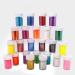 24 x 20g (480g) Fine glitter craft glitter powder set in 24 colors glitter dust glitter powder for nails body slime glitter for tinkering
