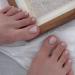 YOSOMK Nude Pink Glitter Short Press on ToeNails - 24Pcs False Toe Nails for Women - Buy Online on GoSupps.com