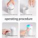 Portable Mini Car Humidifier 300ml with Night Light - Grey Essential Oil Diffuser - Buy Online on GoSupps.com