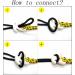 Jranter Tow Rope Connector for Tubing - Yellow & Black | Premium Quality - Buy Online on GoSupps.com