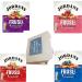 Jordans Frusli Cereal Bars Cranberry & Apple | Juicy Blueberry | Raisin and Hazelnut | Juicy Red Berries 6 X 30g (Pack Of 4)
