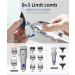 2 in 1 Full Metal Combo Kit Barber Hair Clipper For Men Professional Electric Beard Hair Trimmer Rechargeable Haircut - Buy Online on GoSupps.com