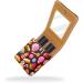 Travel Lipstick Organizer Case - Portable Makeup Bag with Mirror | Candy Chocolate Cupcake L132b7tlby - Shop Internationally - Buy Online on GoSupps.com