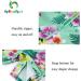 UPF 50+ Sun Protection Baby Girls Swimsuit with Snap Bottom | Green Flower | 18-24 Months - Buy Online on GoSupps.com