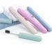 4 Pack Toothbrush Travel Case - Portable Breathable Holder for Camping, Home, School & Business - Style 3 - Buy Online on GoSupps.com