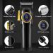 Professional Hair Clippers for Men - Cordless USB Rechargeable Trimmer with LED Smart Display - Buy Online on GoSupps.com
