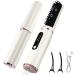 Cordless Hair Straightener Brush Portable Straightening Brush for Travel Mini Ionic Hot Comb Straightener for Women Lightweight Mini Portable Straightening Comb for Travel/Home/Outdoor