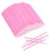 Luckaide microbursten eyelash extension 100 pieces of microburst microbrush chopsticks paint swab eyelash brush for eyelash extensions for make-up and cleaning (pink) pink 100#