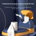 Potty Training Toilet with Realistic Seat & Tissue Dispenser - Non-Slip Toddler Potty Chair in Mellow Yellow/Navy Blue - Buy Online on GoSupps.com