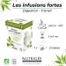 NUTRIG E - Organic Digestive Comfort Infusion - Triple Action - Digestion Transit & Bloating - Peppermint Fennel Purple Marshmallow Rhubarb - Rich in Soluble Plant Concentrates - 30 Sachets - Buy Online on GoSupps.com