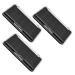 3Pcs Box Portion tray plastic pallets refillable eyeshadow Cosmetics DIY Supplies