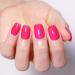 Imtiti Ice Neon Pink Gel Nail Polish 15 ml Sheer Jelly Hot Pink Translucent Colour UV/LED Soak Off Gel Polish for DIY Nail Art Manicure at Home 1 Piece - Buy Online on GoSupps.com