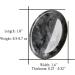 Buy Labradorite Thumb Stone Crystal - Oval Nature Gem for Wiccan Reiki Healing Stress Relief & Energy Balancing - International Shipping Available - Buy Online on GoSupps.com
