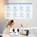Hello Baby HB6550-Two Cams: 2 Camera Baby Monitor with Remote Pan/Tilt/Zoom, Night Vision, 2-Way Talk, 8 Lullabies, VOX Mode, Temperature, 1000ft Range - Buy Online on GoSupps.com