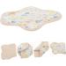 Scalloped Fin TPU Pantiliner for Women | Cotton Reusable Menstrual Pad | Absorbent Cloth Napkin - Buy Online on GoSupps.com