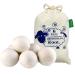Otylzto Wool Dryer Balls 6-Pack, Drying Balls for Laundry,Reusable As Natural Fabric Softener, Reduce Clothing Wrinkles, Drying Clothes Faster Eco-Friendly