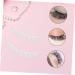 minkissy 3 Pairs Fake Eyelashes False Lashes Faux Eyelashes Lash Clusters Lash Extension Individual Lashes Cosmetic Lashes Color Lashes Fake Lashes White Extend Painted Chemical Fiber - Buy Online on GoSupps.com