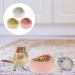 Balacoo Hamster Feeding Bowls- 3Pcs Pet Water Dispenser Ceramic Animal Dishes Food and Water Water Bowl for Mouse Dog (Random Color) - Buy Online on GoSupps.com