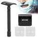 Durable Double Edge Safety Razor for Men | Comfortable Manual Shaving | Precision Beard Care - Buy Online on GoSupps.com
