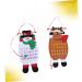 Cabilock Christmas Advent Calendar 2pcs Calendar Christmas Tree Hanging Ornament Christmas Countdown 3d Accessories - Buy Online on GoSupps.com