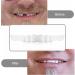 Flipped Warm Silicone Veneer Teeth - 2 Pairs of Provisional Dentures for Missing Irregular Stained Teeth Covering - Buy Online on GoSupps.com