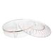 PRETYZOOM Dessert Plate Candy Box Food Tray Veggie Tray Snack Platter Divided Serving Dish Desktop to Rotate Potato Chips