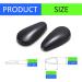 SULIVES Silicone Glasses Nose Pads Stick on Non-Slip Nose Pads Spectacle Nose Pads for Glasses Eyeglasses Sunglasses (Black) - Buy Online on GoSupps.com