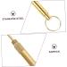 minkissy 3pcs Professional Ear Cleaning Kit Multipurpose Brass Tools for Earwax Removal Smooth Finish for Comfort for Daily Family Use and Travel Yellow - Buy Online on GoSupps.com