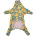 Pit Bull Lightweight Pajamas - Yellow Rubber Duck Print - Full Coverage Dog Pajamas - Size Large - Buy Online on GoSupps.com