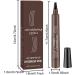 Eyebrow Pencil with 4 Tip for Natural Eyebrow Makeup Eyebrow Long-Lasting Eye Brow Pencils for Women Eyebrow Pen (02) - Buy Online on GoSupps.com