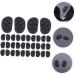 Villcase 40 Pairs Glasses Nose Pads - Foam Cushions for Comfort & Support | Black Gel Pads Set (1.5x0.9cm x 4pcs) - International Shipping Available - Buy Online on GoSupps.com