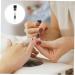 Housoutil Nail Polisher Acrylic Nail File Bits Nail Bits Manicure File Bit Nail Polishing File Manicure Replacement Bits Nail Drill Tips Tungsten Steel Cylinder Polishing Head - Buy Online on GoSupps.com