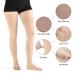 Buy VARCOH Plus Size Compression Socks for Women - Thigh High Open Toe 20-30 mmHg for DVT Pregnancy Varicose Veins & Edema - Large Beige - International Shipping Available - Buy Online on GoSupps.com