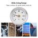 NDNCZDHC 63mm Waterproof Thermometer | 0 120 C Easy Read Outside Thermometer for Pipes & Boats - TS-W50A - Buy Online on GoSupps.com