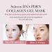 Salmon DNA PDRN Pink Collagen Jelly Gel Mask Overnight Mask for Glowing Skin Firms Hydrates Minimizes Pores & Evens Skin Tone (4 Sheets) - Buy Online on GoSupps.com