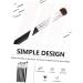 Healeved 7pcs Eyeshadow Daily Use Makeup Brush Horse Hair Concealer Brush Wood Black Lip Brush - Buy Online on GoSupps.com