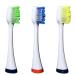 Replacement Heads fit for Smile Bright Store Platinum Sonic Electric Toothbrush Soft Bristles Replacement Brush Heads (3 Pack)