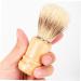 Minkissy 10STK Bartbrush - Premium Shaving Brush Set for Men | Wooden Handle Nylon Wool | Travel-Friendly Shaving Accessories - Buy Online on GoSupps.com