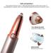 Buy Rechargeable Eyebrow Trimmer for Women - Painless Facial Hair Remover Portable Razor with Extra Brushes (Rose Gold) - International Shipping - Buy Online on GoSupps.com