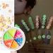 8 Wheels Fashion Manicure Nail Art Mixed Metal Nail Rhinestones Glitters Flower Shell Beads 3D Shell Flower(001) - Buy Online on GoSupps.com