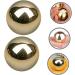Kombiuda Brass Massage Balls - 2 Pcs Smooth Hand Training Balls for Gym & Portable Massage - Buy Online on GoSupps.com