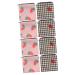 Healeved 8 STK Storage bags for women's bandages Tallas Sanitrias Para Mujer Blumen-Make-up bag Card holder Change tampon bag of water-repellent paper napkins girl polyester