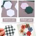 200pcs 1in Hexagonal Paper Piecing Template | Quilting & Patchwork Sewing Crafts - Buy Online on GoSupps.com