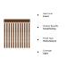 Zevni SUMEITANG 12 PCS Light Brown Eyeliner Pencil Set - Waterproof Gel Eye Liner for Statement Eye Look - Buy Online on GoSupps.com