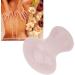 Yinhing Rose Quartz Gua Sha Scraper Plate | Mushroom Shaped Facial Massage Tool for Skin Tightening & Relaxation | International Shipping Available - Buy Online on GoSupps.com