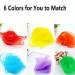 Colorful Chiffon Juggling Towels - 6 Pack Dance & Sensory Tools for Kids & Adults | 60x60 cm - Buy Online on GoSupps.com